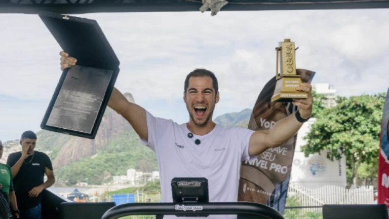 Brasileiro bate recorde mundial ao correr 188 km em 24 horas em esteira