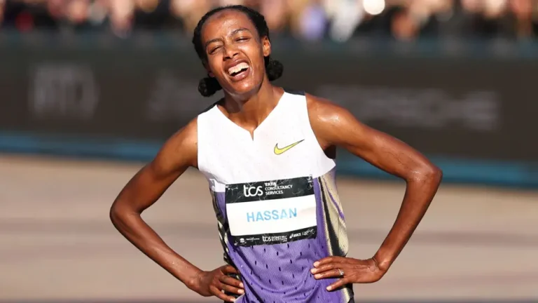 Lesão no tendão tira Sifan Hassan da Maratona de Londres 2026