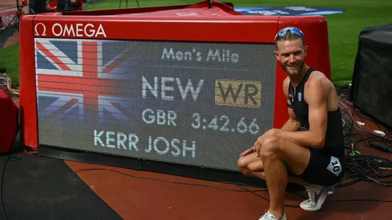 Os detalhes por trás do recorde mundial da milha de Josh Kerr
